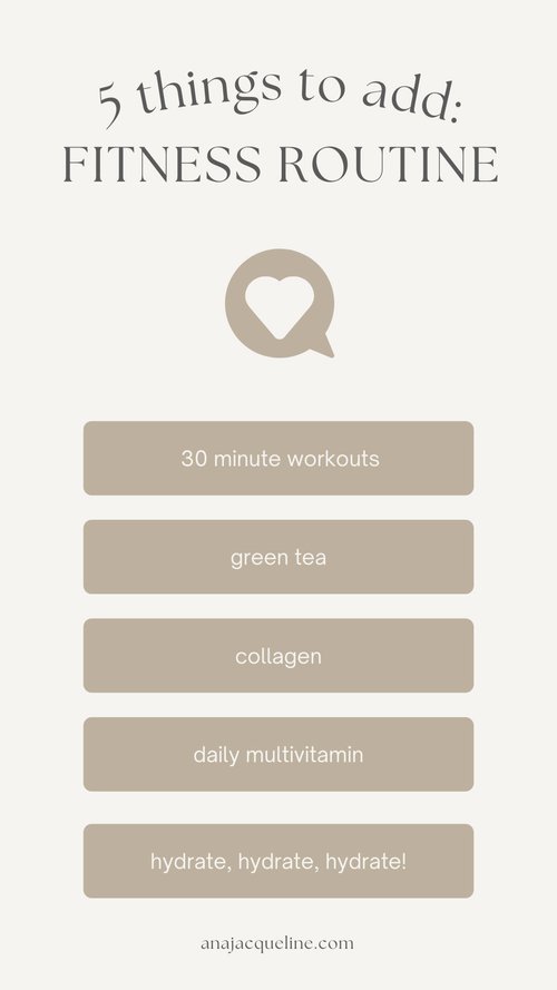 Five Things To Add To Your Weight Loss Routine Ana Jacqueline Latina Mom. Motherhood Fitness Travel. Life